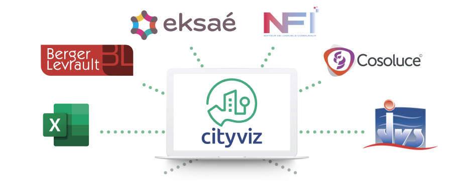 Exports comptabilité publique, Berger Levrault, Eksaé, NFI, Cosoluce, JVS